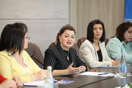 “Gender əsaslı zorakılıqlara qarşı mübarizədə QHT-lərin rolu” mövzusunda görüş keçirilib