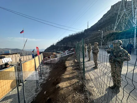 Protest rally on Khankandi-Lachin road enters its 118th day