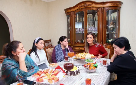 Deputatlığa namizəd Könül Nurullayeva növbəti görüşlərini keçirib - FOTO