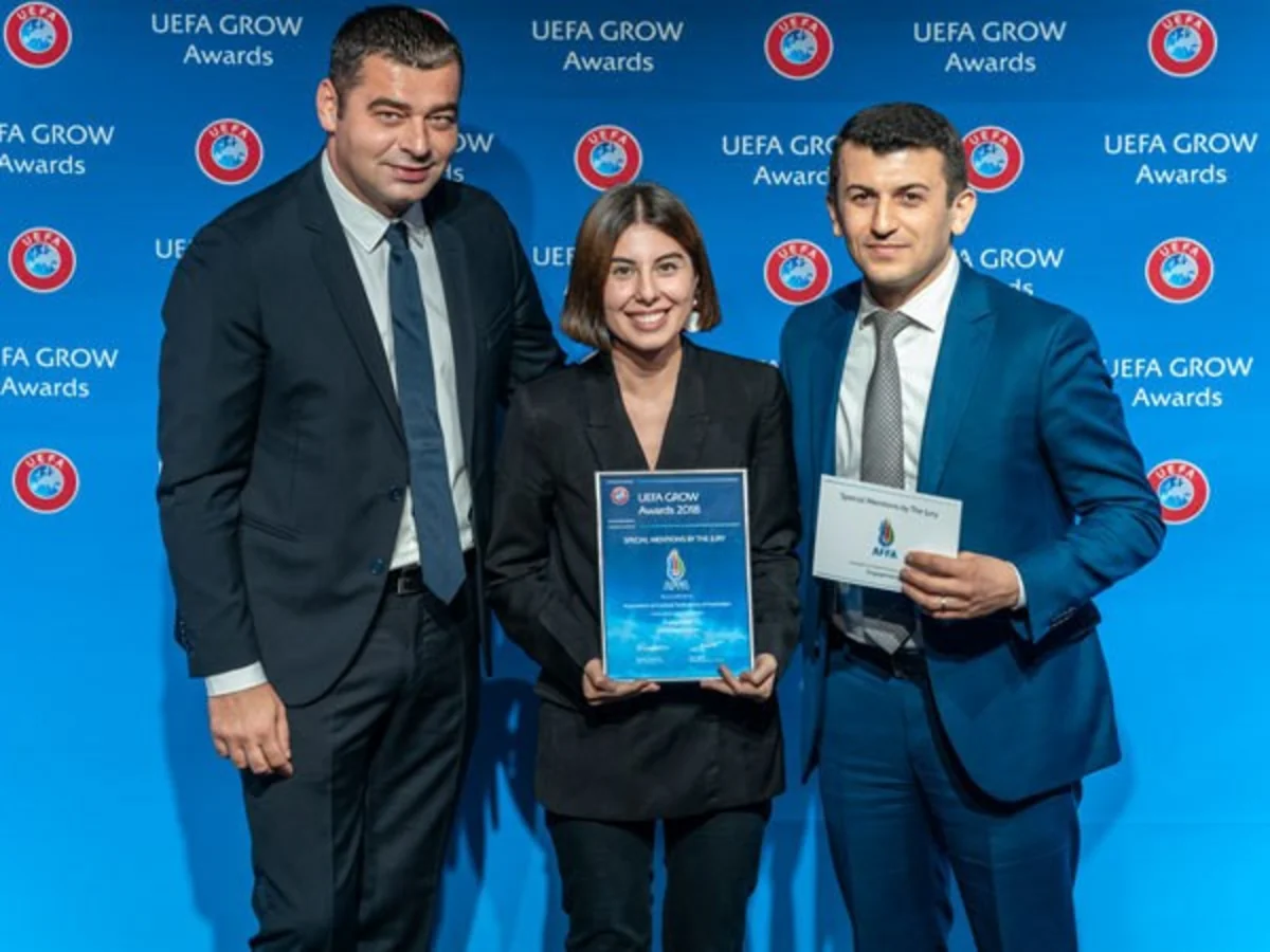 UEFA “Niyə də yox?!” layihəsinə xüsusi mükafat verib