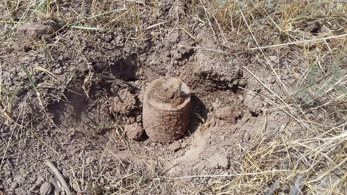Cocuq Mərcanlıda piyada əleyhinə mina aşkar edilib