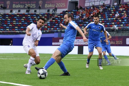 Франция и Узбекистан сыграли вничью на ЧМ по мини-футболу в Баку