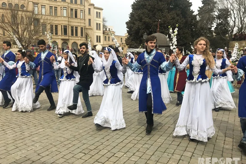 Bakıda Novruz şənliyinin baş məşqi keçirilir