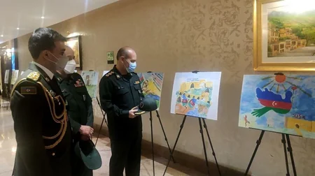 Zəfər Günü münasibətilə Tehranda rəsmi qəbul təşkil olunub