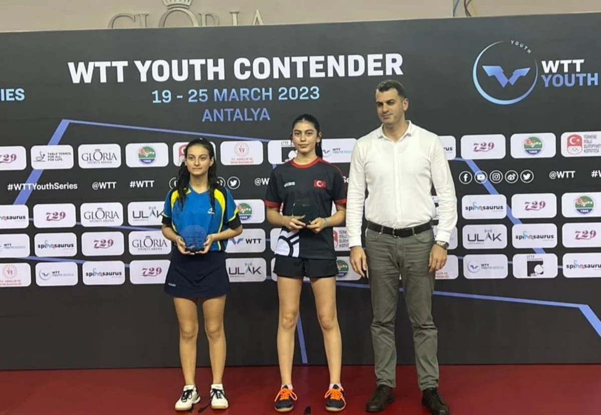Azərbaycanın stolüstü tennisçisi beynəlxalq turnirin mükafatçıları sırasına düşüb
