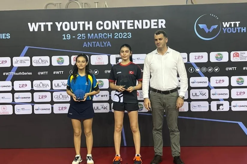 Azərbaycanın stolüstü tennisçisi beynəlxalq turnirin mükafatçıları sırasına düşüb