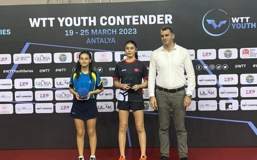 Azərbaycanın stolüstü tennisçisi beynəlxalq turnirin mükafatçıları sırasına düşüb
