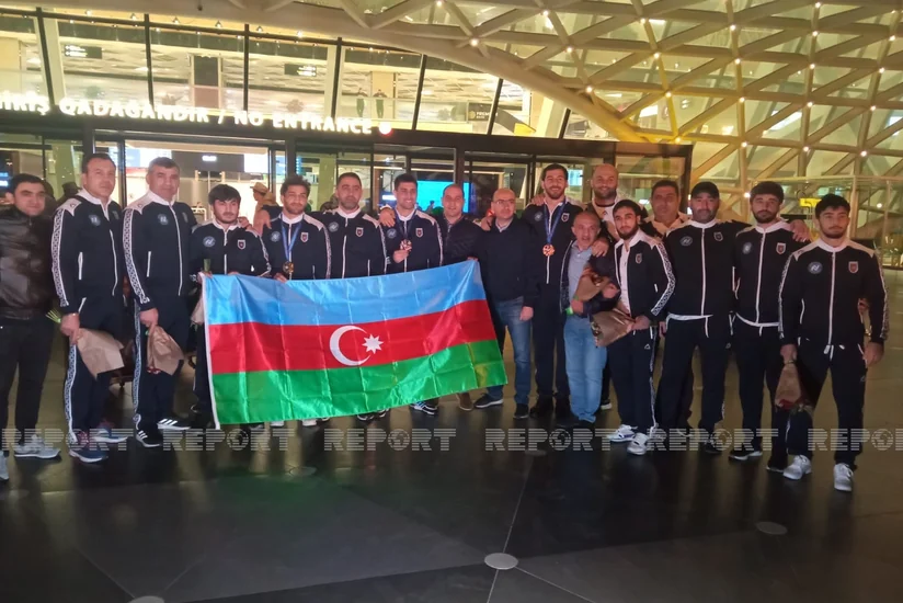 Avropa çempionatında çıxışını başa vuran Azərbaycan cüdoçuları Vətənə qayıdıb - YENİLƏNİB