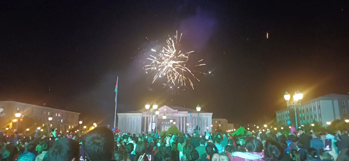 Naxçıvanda Zəfər Günü böyük coşqu ilə qeyd edilib - YENİLƏNİB