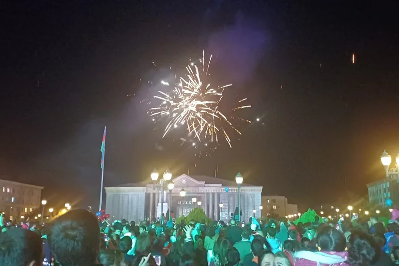 Naxçıvanda Zəfər Günü böyük coşqu ilə qeyd edilib - YENİLƏNİB