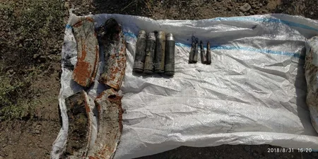 Bakı-Astara yolunda silah-sursat tapılıb