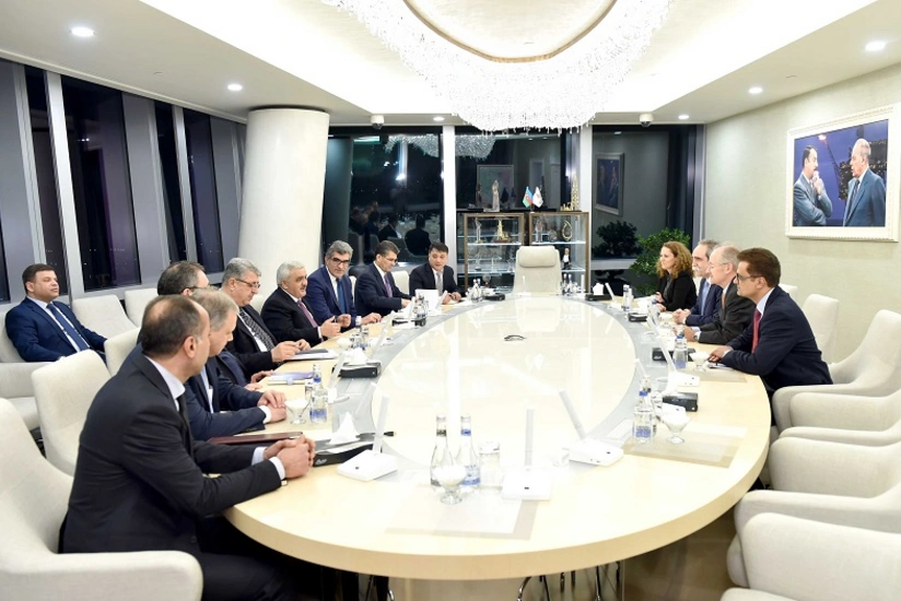 SOCAR-da IBM nümayəndə heyəti ilə görüş keçirilib