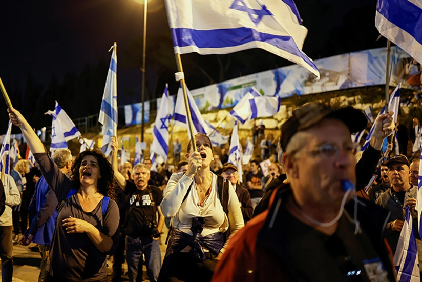 Protests near PM’s residence banned in Israel