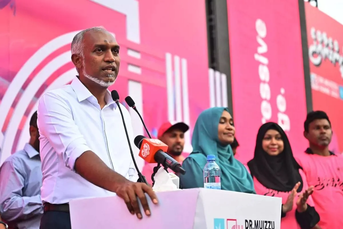 Maldives opposition candidate Mohamed Muiz wins presidential runoff