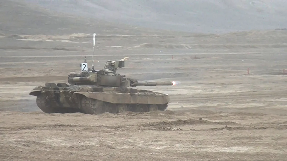 Competition for title of Best Tank Company underway in Azerbaijani Army
