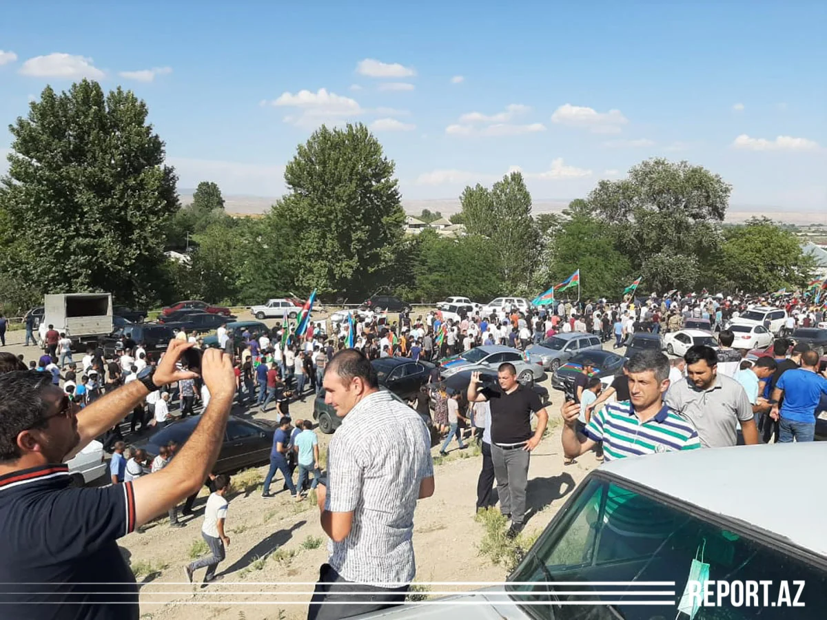 Azərbaycan Ordusunun şəhid əsgəri dəfn edilib