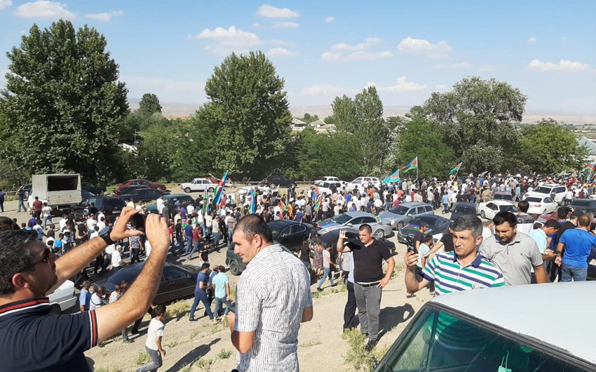 Azərbaycan Ordusunun şəhid əsgəri dəfn edilib 