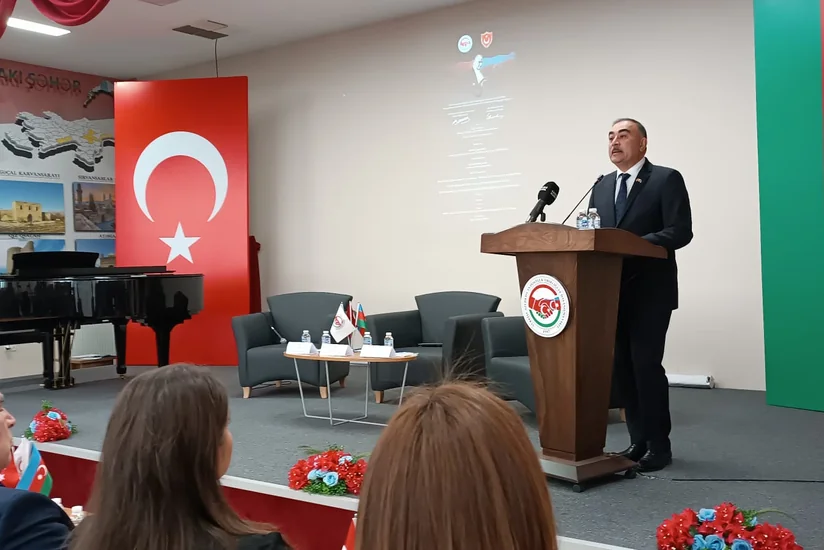 Ankaradakı Şuşa Konqres Mərkəzində Atatürkün xatirəsi anılıb