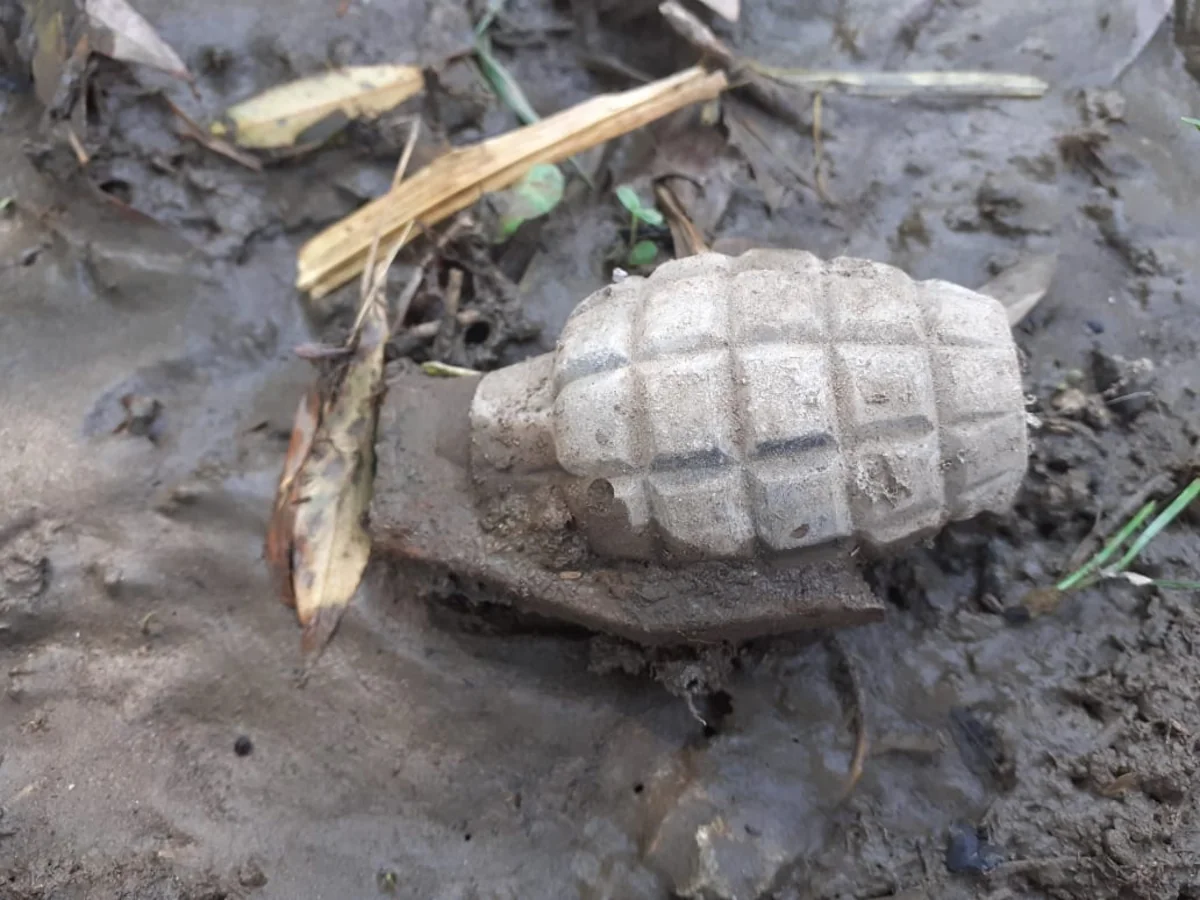 Göygöldə əl qumbarası aşkar edildi