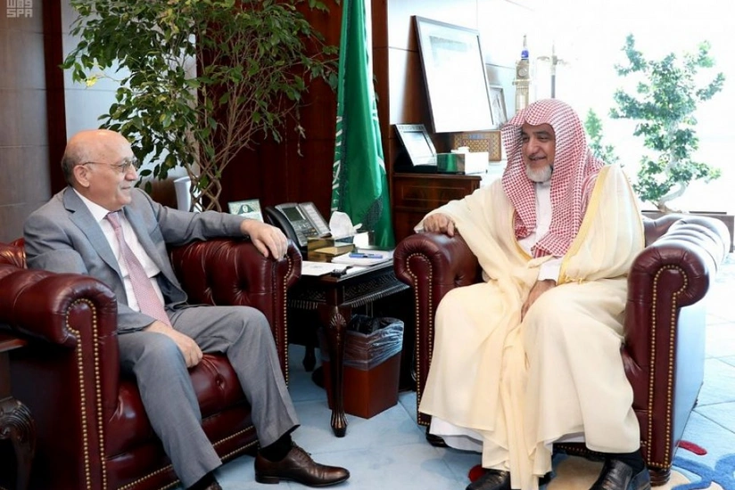 Mübariz Qurbanlı nazir Saleh bin Əbdüləziz Al Əl-Şeyxlə görüşüb