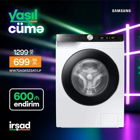 İrşaddan Yaşıl Cümə – Real endirimlər, sərfəli alış-veriş!