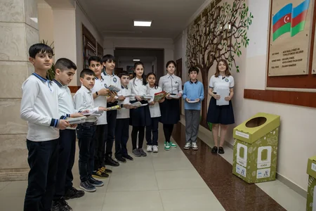 Bakıda orta məktəbdə Green Note layihəsinin icrasına başlanılıb