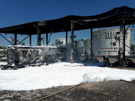 SOCAR Ukraine: Oil tanks not damaged, fire extinguished