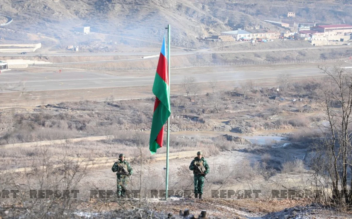 Reality caused by Armenian provocations - creation of buffer zone near border with Azerbaijan