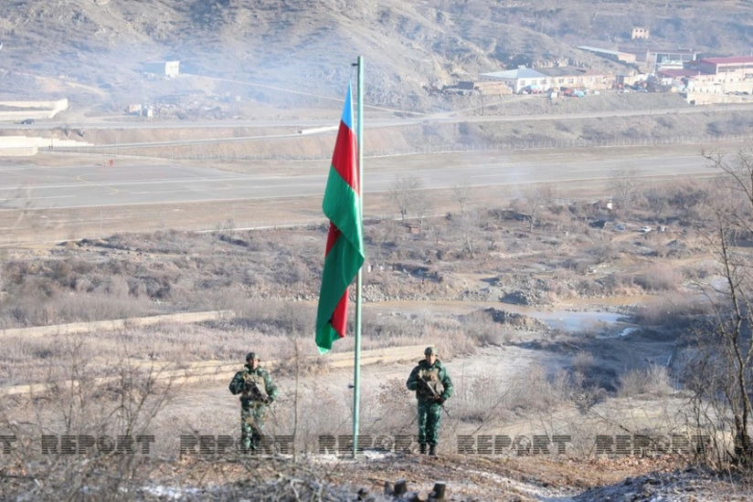 Reality caused by Armenian provocations - creation of buffer zone near border with Azerbaijan