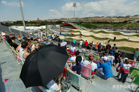 Bakıda start götürən BMX velosipedi üzrə dünya çempionatından maraqlı anlar - FOTOREPORTAJ