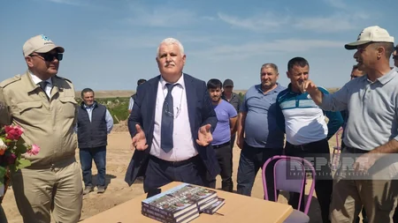 Глава организации Корни мира побывала в селе Абдуррахманлы Физулинского района