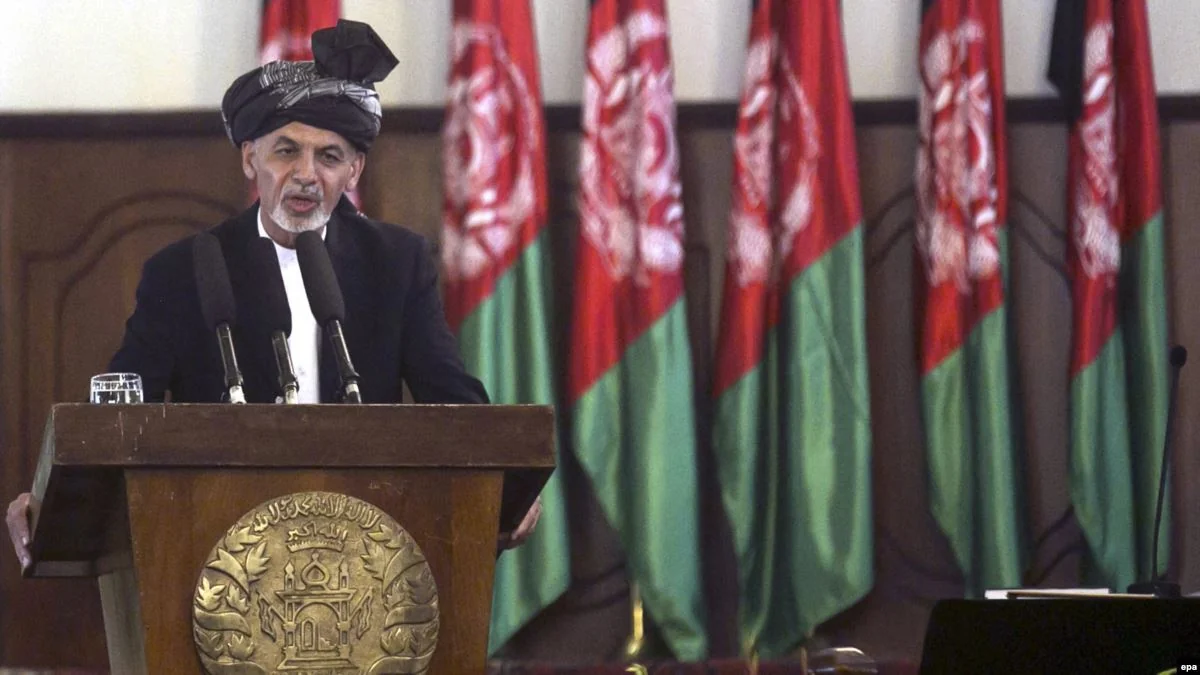 Ashraf Ghani sworn in as Afghan president