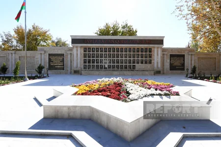Babək rayonunda şəhidlər abidə-memorial kompleksi istifadəyə verilib