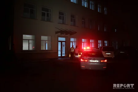 Bakıda yol polisi xəstə sərnişini ölümdən xilas edib - FOTO