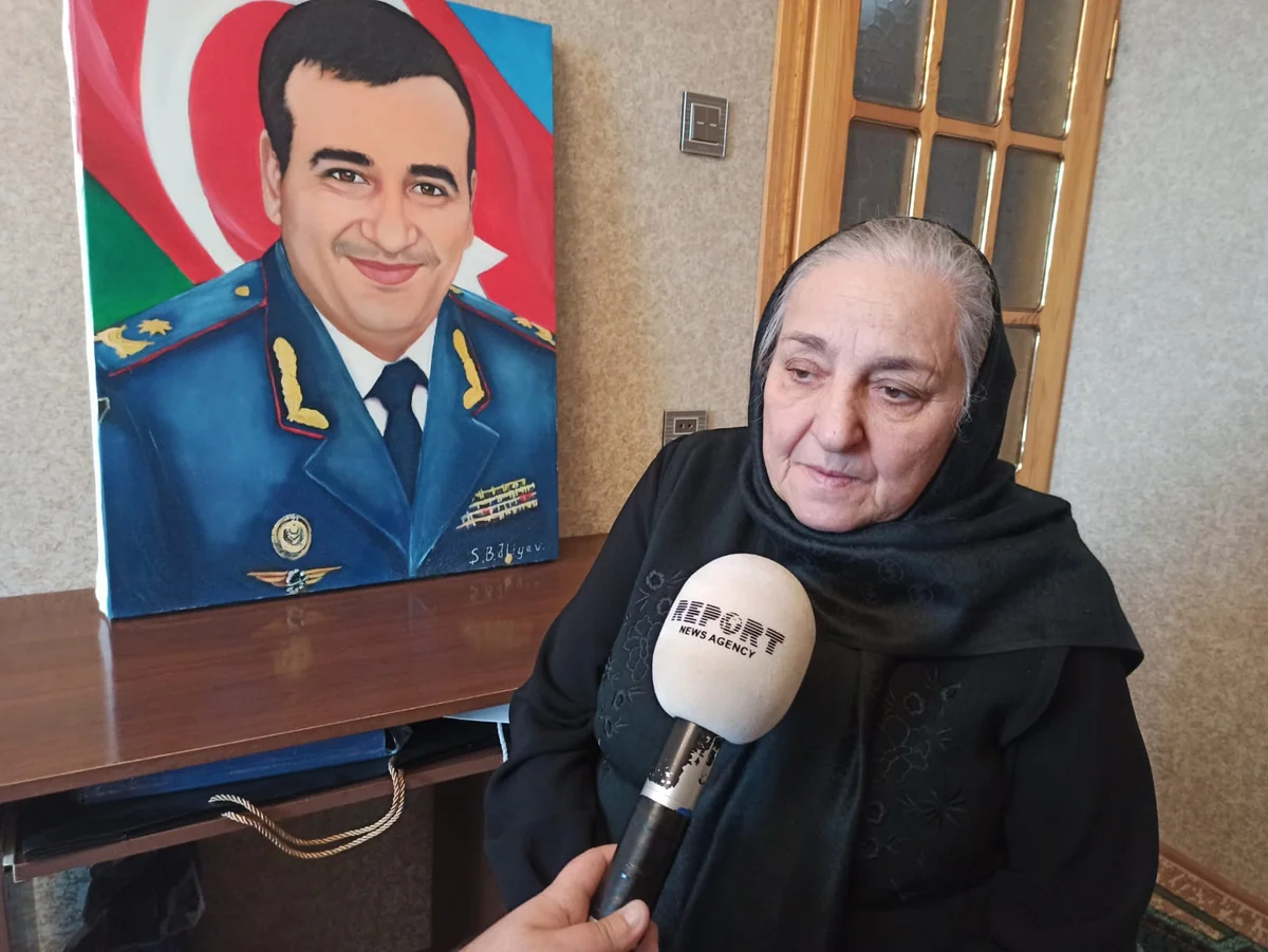 Polad Həşimovun anası: Övladlarımızı itirsək də şərəfli ad qazandıq