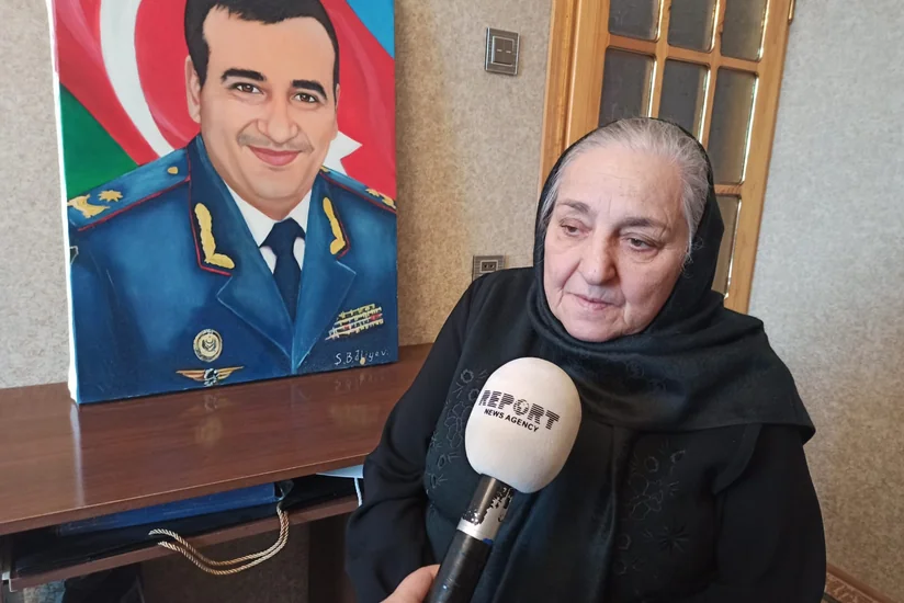 Polad Həşimovun anası: Övladlarımızı itirsək də şərəfli ad qazandıq
