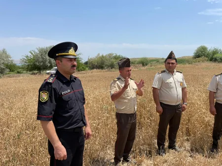 Şəmkirdə sakinlərlə yanğın təhlükəsizliyi ilə bağlı görüş keçirilib