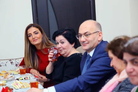 Deputatlığa namizəd Könül Nurullayeva növbəti görüşlərini keçirib - FOTO