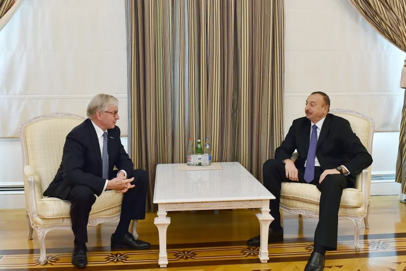 Президент Азербайджана принял руководителя Маастрихтской школы менеджмента