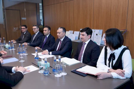 DOST Agentliyində Ukrayna Ali Radasının nümayəndə heyəti ilə görüş olub