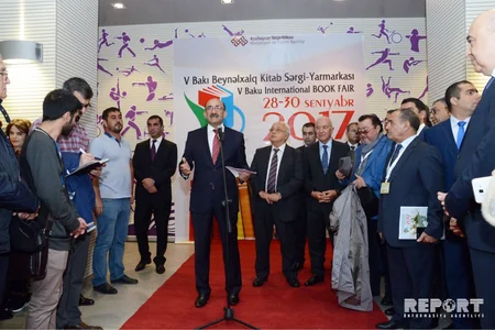 Bakıda V Beynəlxalq Kitab Sərgi Yarmarkasının açılışı olub
