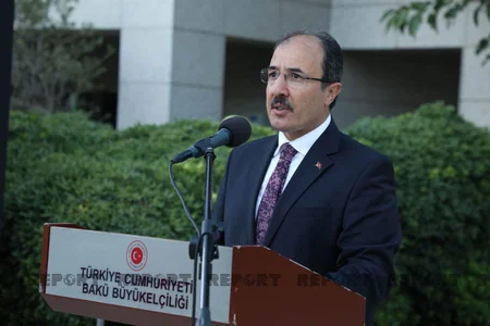 Bakıda Türkiyənin Zəfər Bayramı qeyd olunub