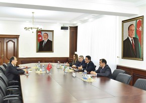Mədət Quliyev Türkiyə səfiri ilə görüşüb