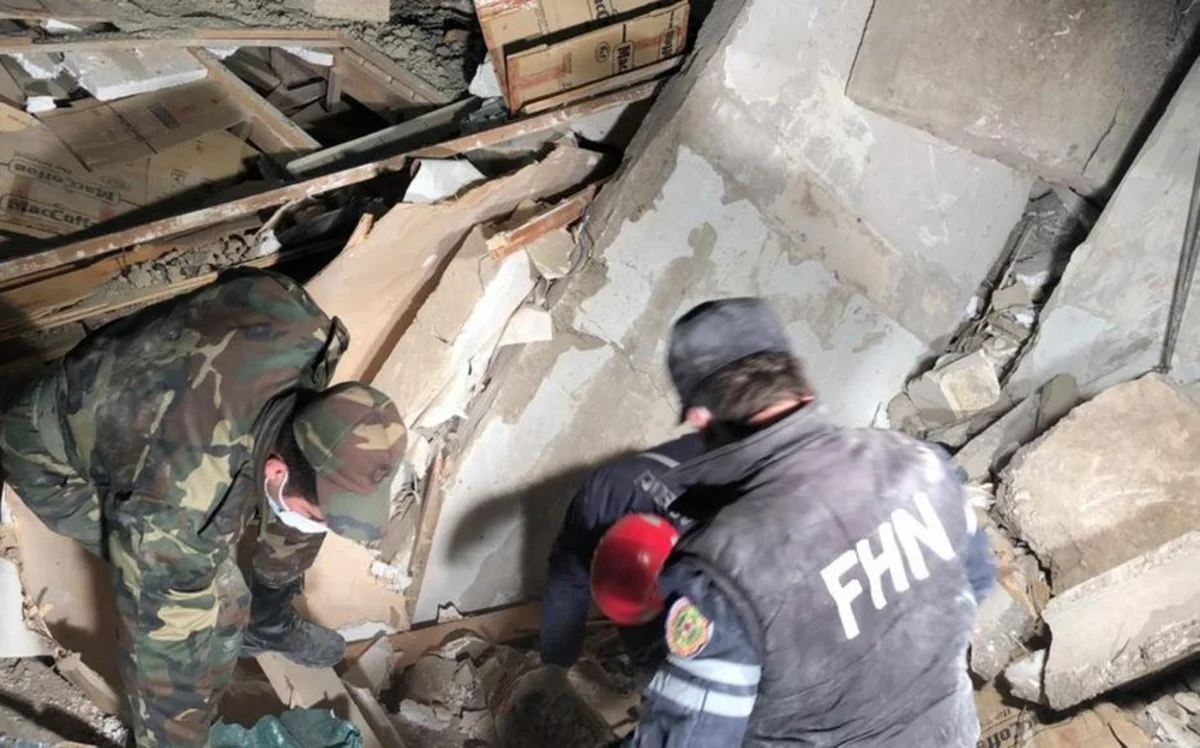 FHN Gəncədə yaşayış binasında baş verən partlayışla bağlı məlumat yayıb