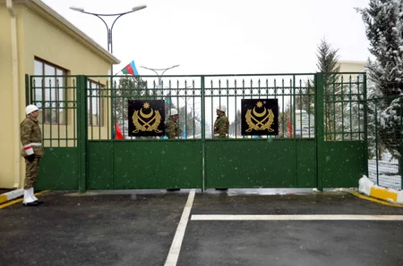 Состоялось открытие нового военного городка в прифронтовой зоне
