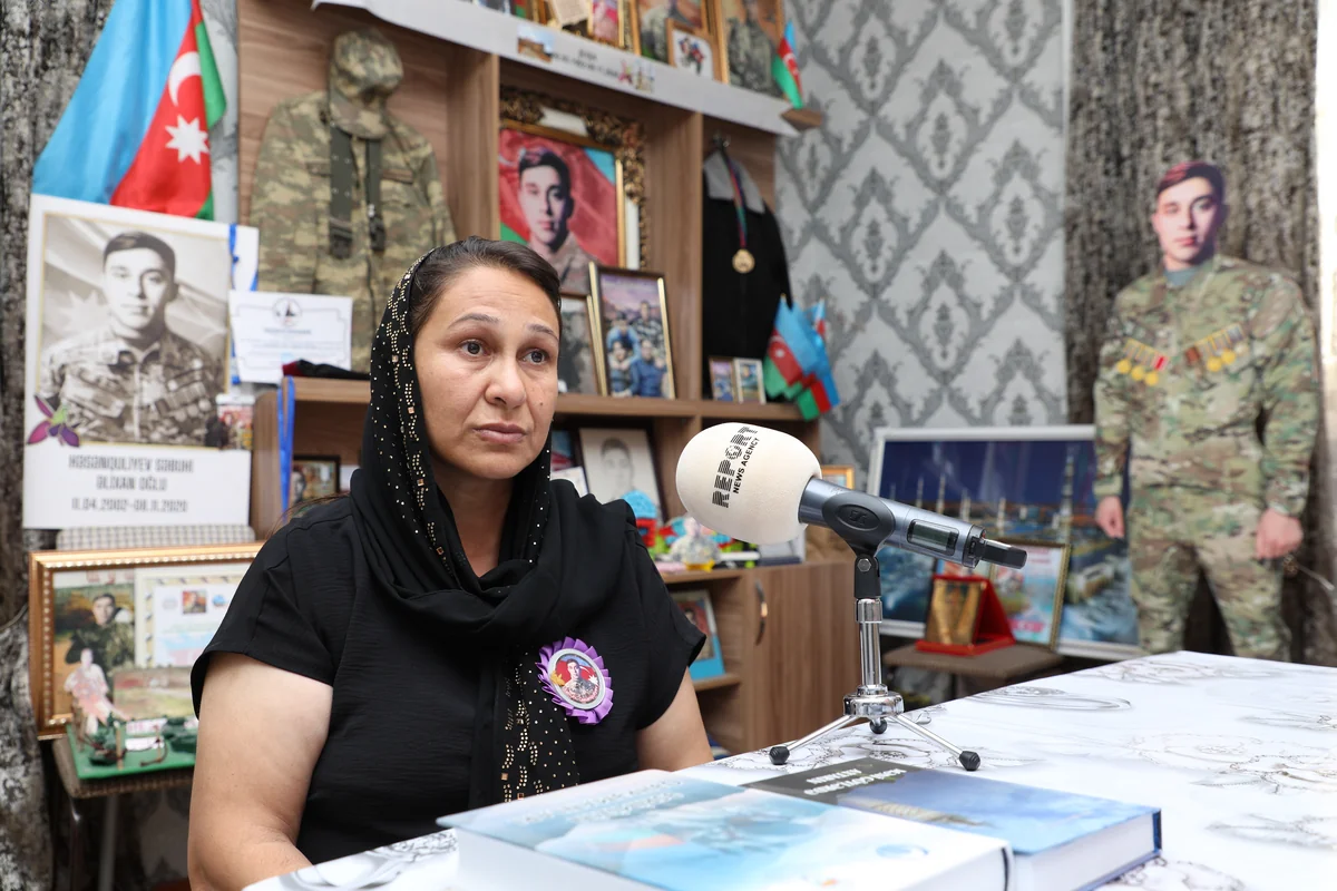 Şəhid anası: Polad Həşimov şəhid olanda oğlum dedi ki, onun qisasını mütləq almalıyıq