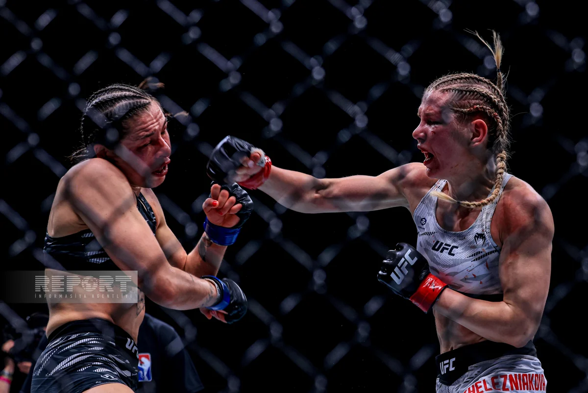 Bakıdakı UFC turnirindən FOTOREPORTAJ
