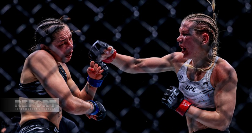 Bakıdakı UFC turnirindən FOTOREPORTAJ