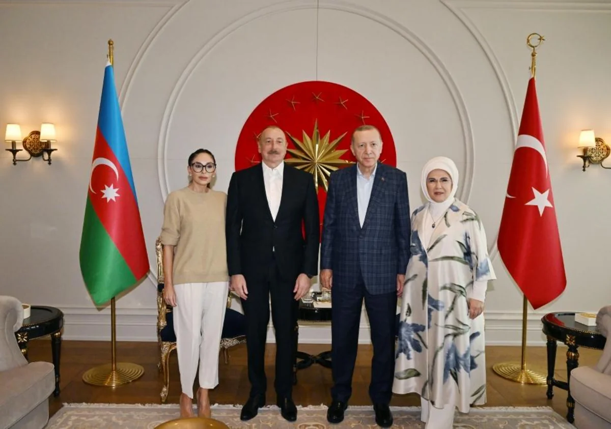 Mehriban Əliyeva Türkiyə Prezidentini və xanımını təbrik edib