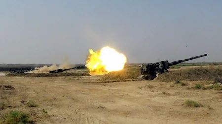 Проведен основной этап командно-штабных военных игр с боевой стрельбой